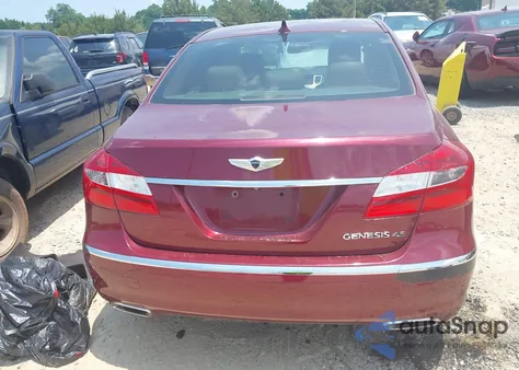 2012 Hyundai Genesis 4.6 из США, поврежденный, VIN KMHGC4DF8CU184317